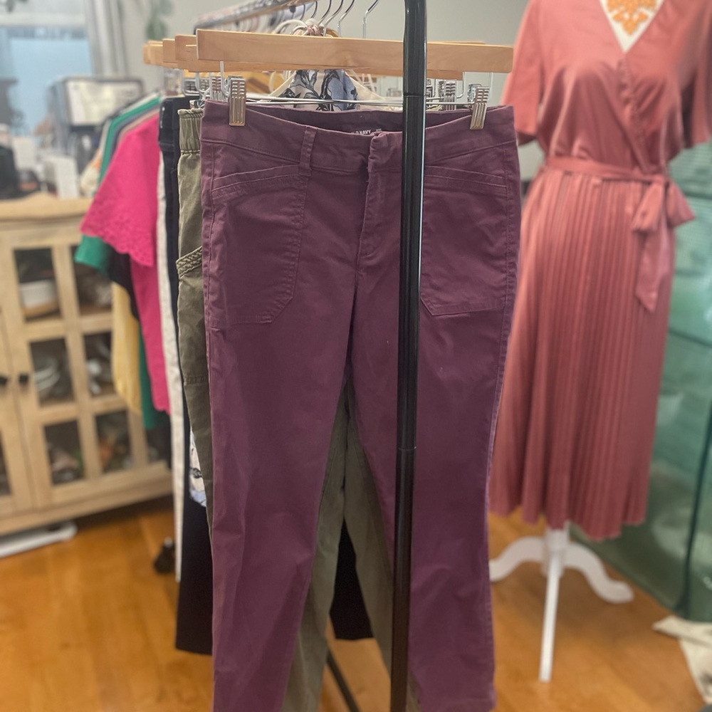 Old Navy Women's Skinny Pants - Purple